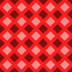 Geometrical seamless pattern - square background vector