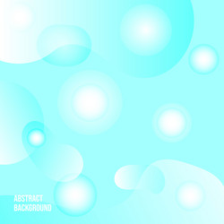 Abstract background with circles vector