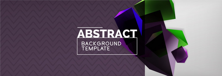 dark 3d triangular low poly shapes abstract vector image