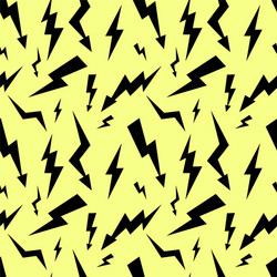 High Voltage Lightning Pattern vector image