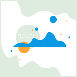 abstract background with a dynamic splashes vector image