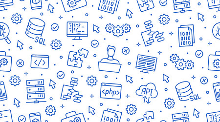 Software Development Pattern vector