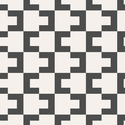 seamless simple geometric pattern endless vector image