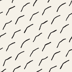 hand drawn style seamless pattern abstract vector image