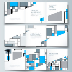 minimal editable layout of square vector image