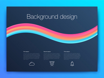futuristic user interface ui technology vector image
