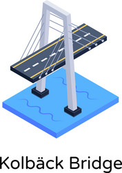 Kolback bridge vector