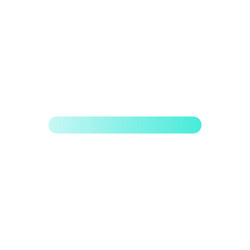 minus flat gradient color ui icon vector image