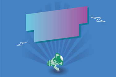 flat design business empty vector image