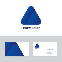 abstract modern emblem design element can be used vector image