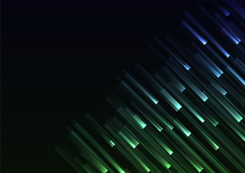 Blue green overlap pixel speed abstract background vector