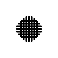 chip icon simple style artificial intelligence vector image