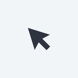 click icon mouse arrow computer symbol vector image