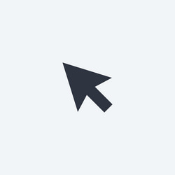 Click icon mouse arrow computer symbol vector