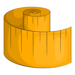 Measurement tape icon cartoon style vector