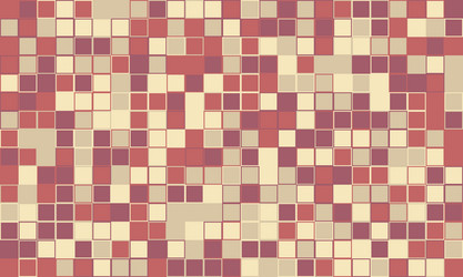 textured cube pattern with colourful tiles vector image