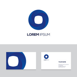 abstract modern emblem design element can be used vector image
