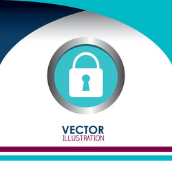 security system design vector image