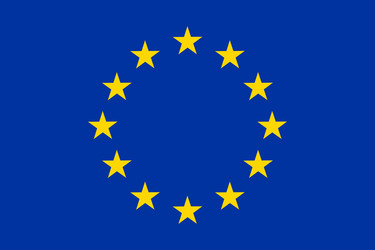 flag of europe Vector Image