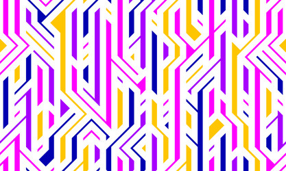 tech style seamless linear pattern circuit board vector image