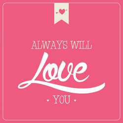 abstract love background with some special objects vector image