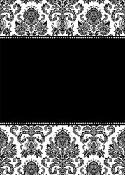 Elegant Damask Pattern vector image