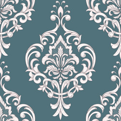 damask seamless pattern element classical vector image