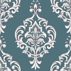 Damask seamless pattern element classical vector