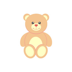 Cute Teddy Bear Illustration Royalty Free Vector Image