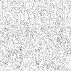 Abstract seamless pattern scribble chaotic line vector