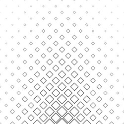 black and white abstract square pattern background vector