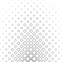 black and white abstract square pattern background vector