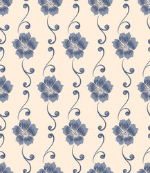 Damask seamless pattern element classical vector