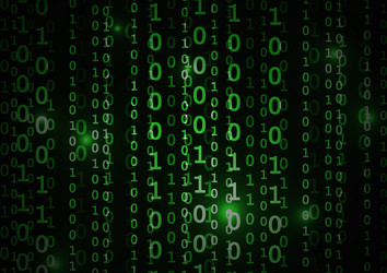 Abstract Binary Code Background vector image