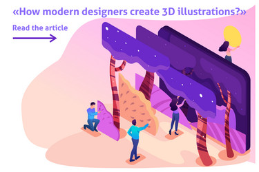Isometric program for creating 3d vector