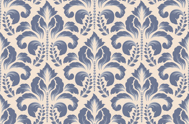 Damask seamless pattern element classical vector