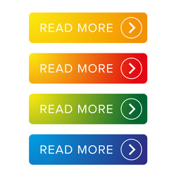 read more colorful button set vector image