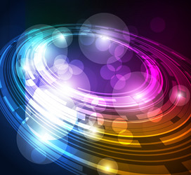 Techno background vector