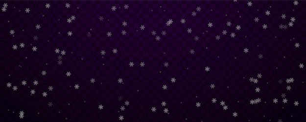 Falling christmas snow vector