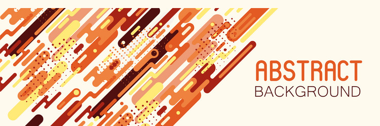 Abstract background with colorful rounded shapes vector