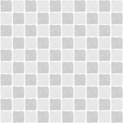 seamless pattern of squares in sketch style vector image