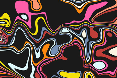 bright multicolored abstract blot texture design vector image