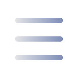 hamburger like menu flat gradient color ui icon vector image
