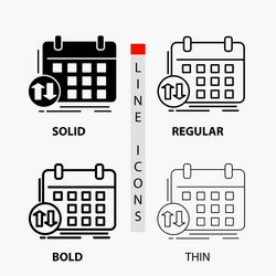 Schedule classes timetable appointment event icon vector