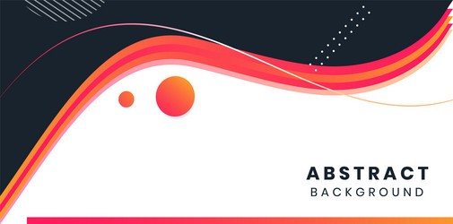 abstract wave background minimal layout vector image