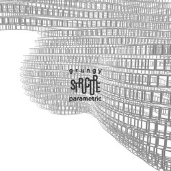 grunge parametric structure design vector image
