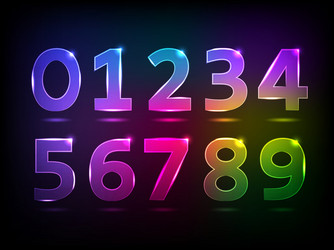 Numbers2 Royalty Free Vector Image - VectorStock