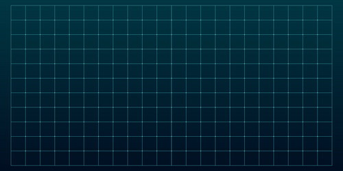 hud grid game panel graph with dots lines vector image