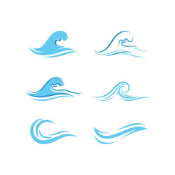 Water wave Royalty Free Vector Image - VectorStock