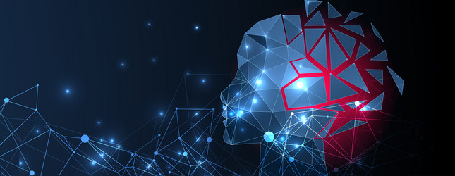 artificial intelligence ai and big data concept vector image